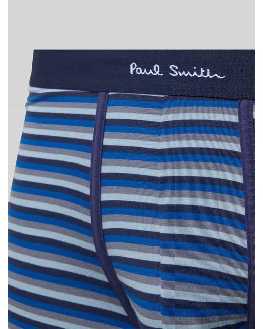 Paul Smith Trunks mit elastischem Bund im 3er-Pack in Blue für Herren