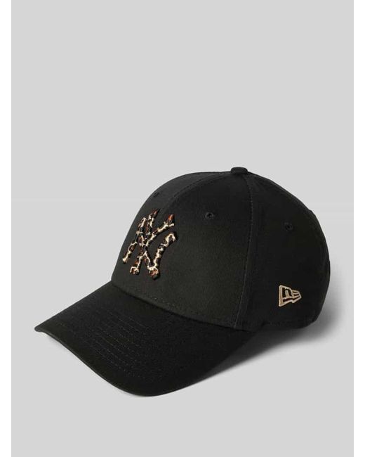 KTZ Black Basecap mit Label-Detail