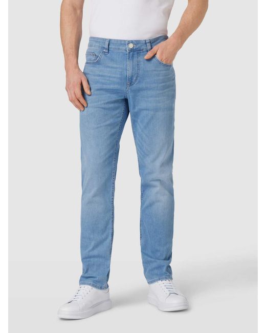 JOOP! Jeans Modern Fit Jeans im 5-Pocket-Design Modell 'MITCH' in Blue für Herren