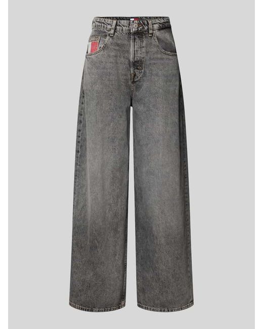 Tommy Hilfiger Gray Loose Fit Jeans aus reiner Baumwolle Modell 'CHARLIE'