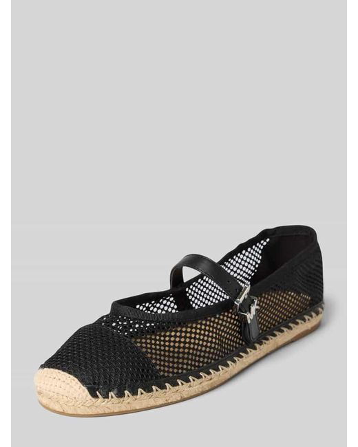 MICHAEL Michael Kors Black Espadrilles mit Label-Applikation Modell 'LYNN'