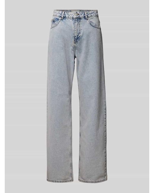 Neo Noir Gray Jeans mit 5-Pocket-Design Modell 'Simona'