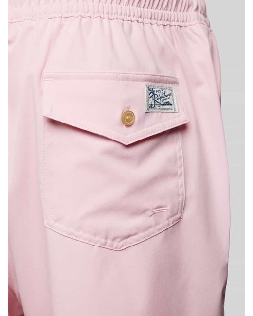 Polo Ralph Lauren Badehose in Pink für Herren