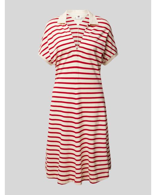 Tommy Hilfiger Getailleerde Mini-jurk in het Red