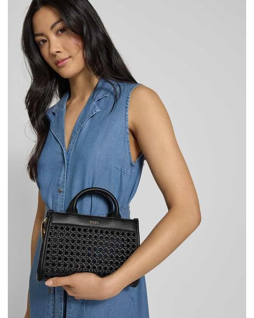 Boss Black Handtasche in Flecht-Optik Modell 'Sandy'