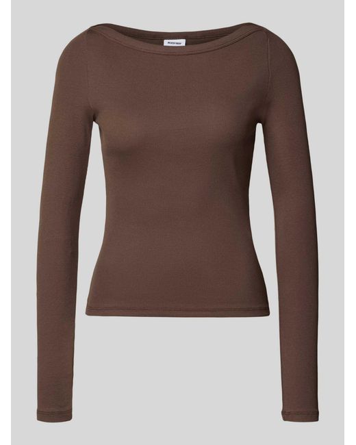Noisy May Longsleeves in het Brown