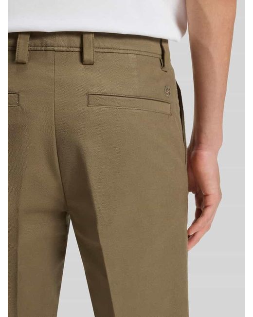 Boss Regular Fit Hose aus Baumwoll-Mix Modell 'C-KENT' in Natural für Herren