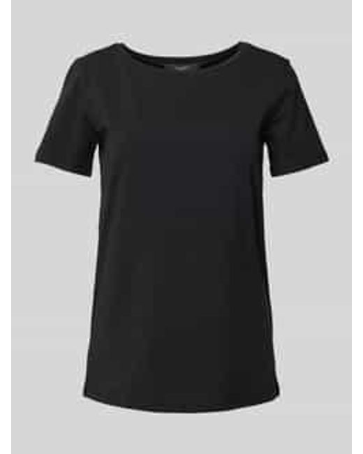 Weekend by Maxmara T-Shirt Met Ronde Hals, Model 'Multib' in het Black