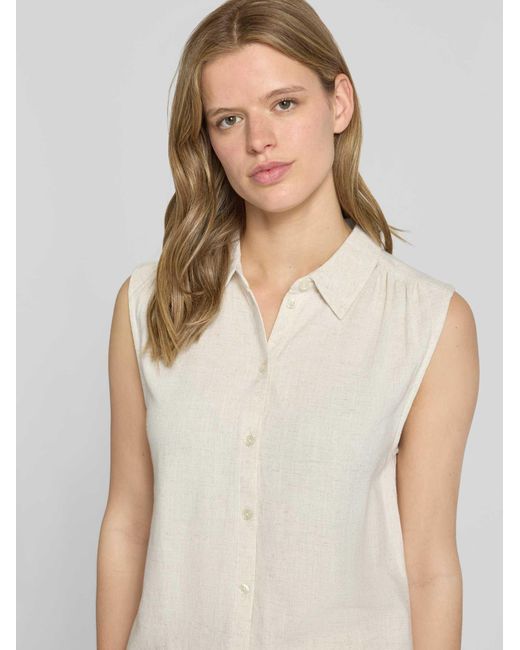 ONLY Overhemdblouses in het Natural