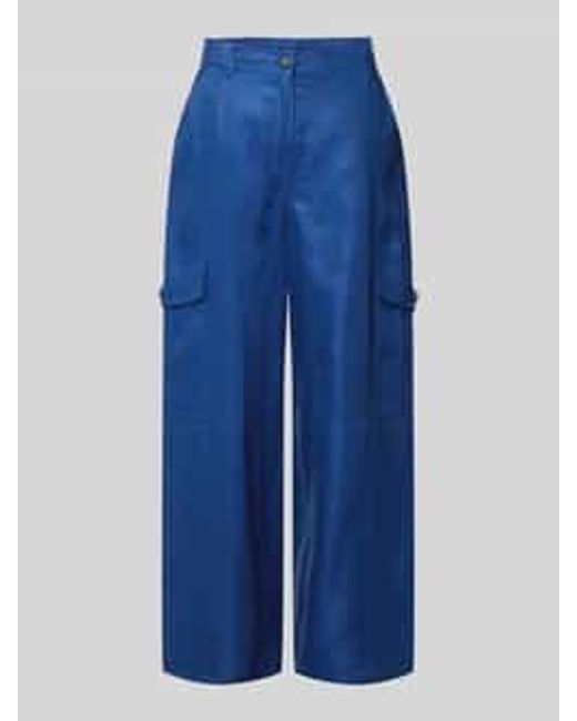 Weekend by Maxmara Cargobroeken in het Blue