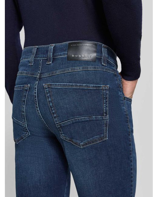 Bugatti Regular Fit Jeans in het Blue voor heren