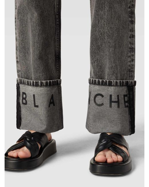 Blanche Cph Jeans Met Labeldetails in het Gray voor heren