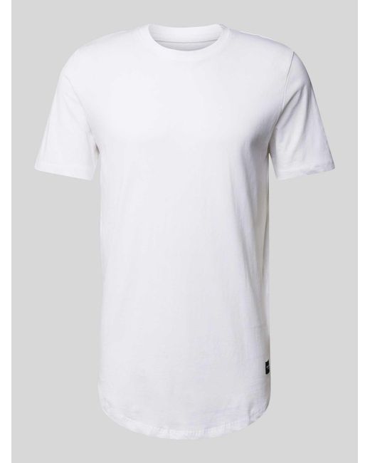 Jack & Jones T-shirt Met Labelpatch in het White voor heren