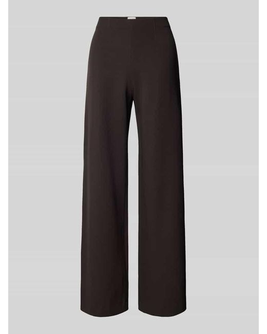 Seductive Black Marlenehose aus Viskose-Mix mit Gesäßtaschen Modell 'KIMBERLEY'