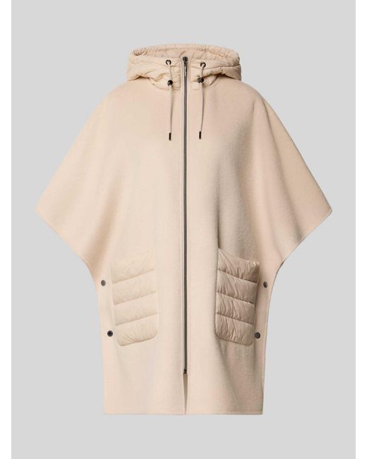 Comma, Jack Met Viscose En 1/2-Mouwen in het Natural