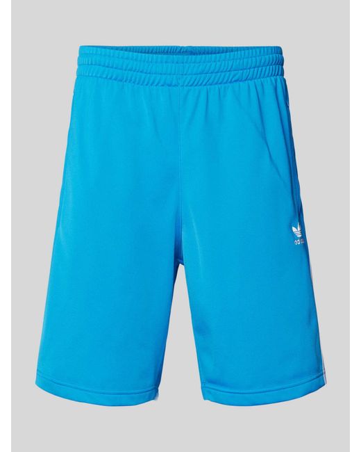 Adidas Originals Regular Fit Shorts mit Label-Stitching Modell 'FBIRD' in Blue für Herren