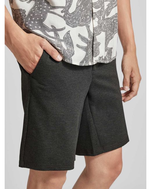 Only & Sons Shorts mit französischen Eingrifftaschen in Gray für Herren