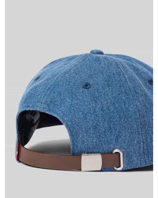 Levi's Basecap mit Label-Stitching in Blue für Herren