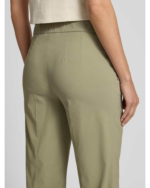 SteHmann Green Regular Fit Caprihose mit Eingrifftaschen Modell 'FENJA2'