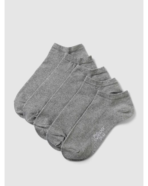 S.oliver Sneakersokken Met Stretch in het Gray