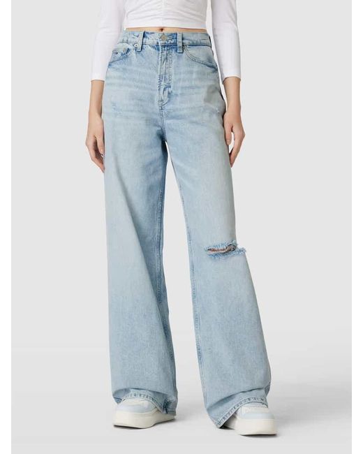 Tommy Hilfiger Blue High Waist Jeans im 5-Pocket-Design Modell 'CLAIRE'