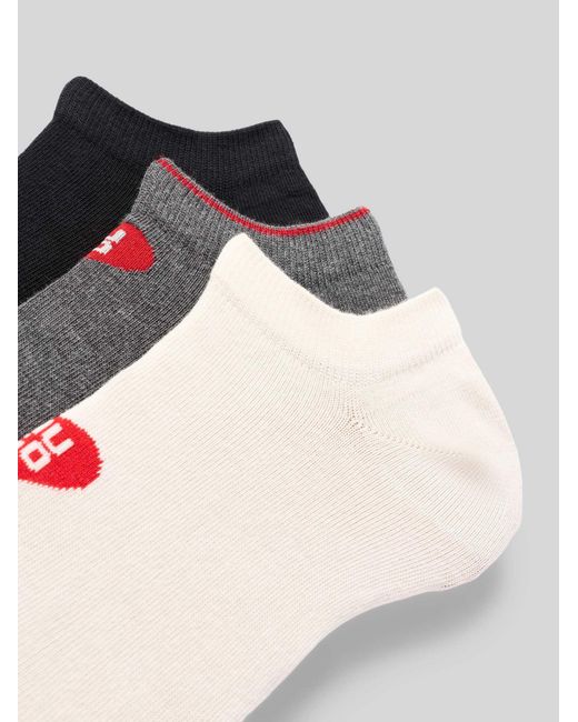 HUGO Sneakersokken in het Multicolor