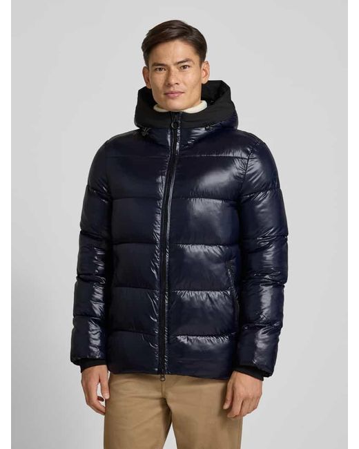 Geox Steppjacke mit Kapuze in Blue für Herren