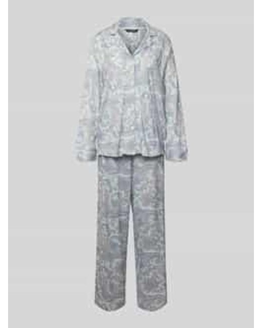 Ralph Lauren Pyjama Met Knoopsluiting in het Gray