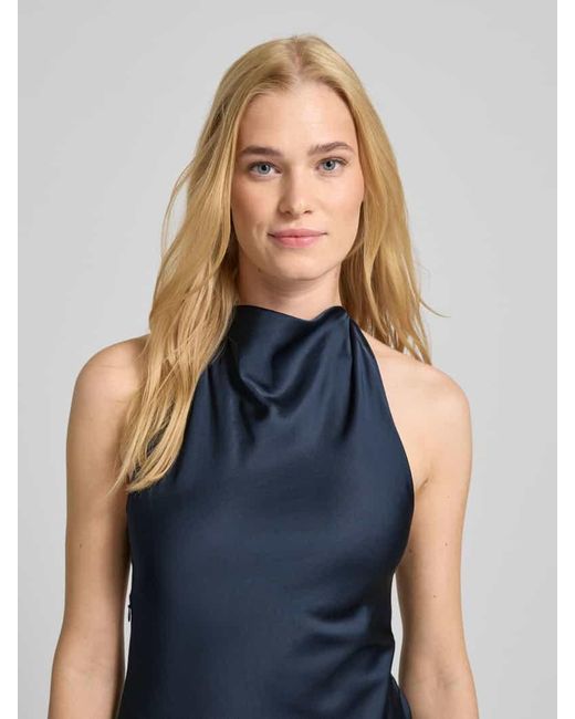 Forever New Blue Abendkleid mit Neckholder Modell 'Audrey'