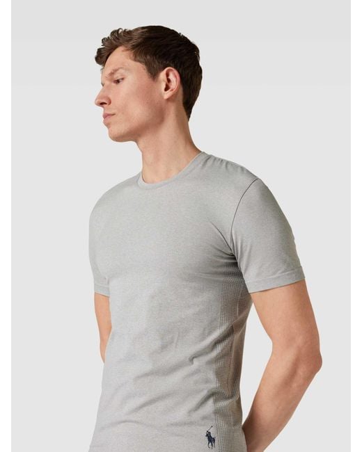 Polo Ralph Lauren T-Shirt mit Rundhalsausschnitt in Gray für Herren