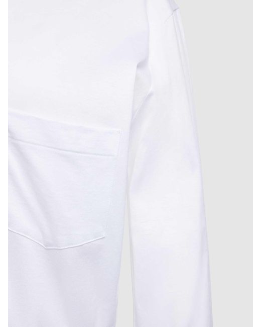 Hanro White Pyjama mit Brusttasche