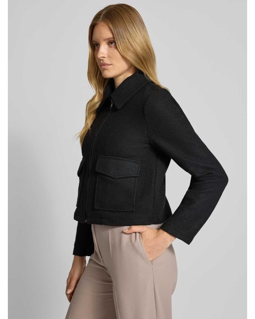 Vero Moda Regular Fit Jack Met Klepzakken, Model 'Safir' in het Black