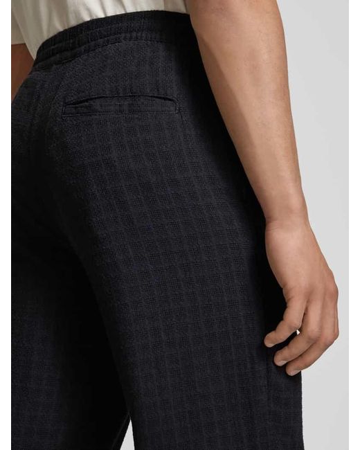 Only & Sons Hose aus Viskose-Mix mit elastischem Bund Modell 'SINUS' in Blue für Herren