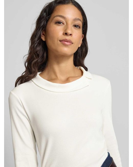 Marc Cain Longsleeve Met Ronde Hals in het White