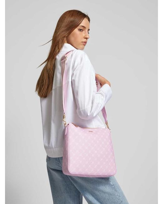 Joop! Pink Handtasche mit Label-Applikation Modell 'cortina diletta jasmina'
