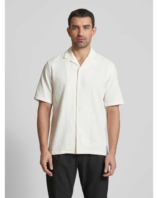 Matíníque Regular Fit Freizeithemd mit 1/2-Arm Modell 'Klampo' in White für Herren