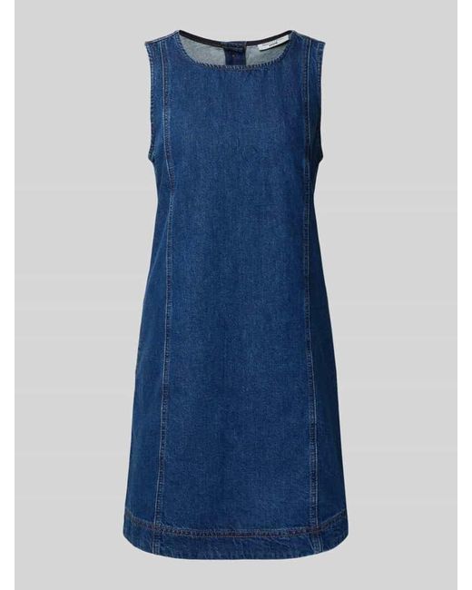 Marc O' Polo Blue Regular Fit Jeanskleid aus reiner Baumwolle