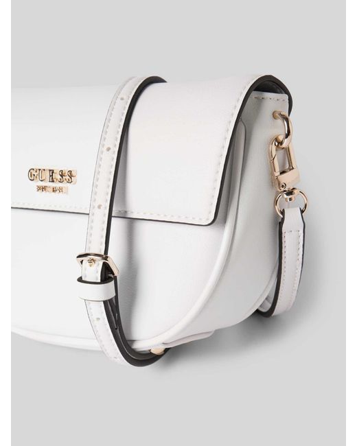 Guess Handtas Met Labelapplicatie in het White