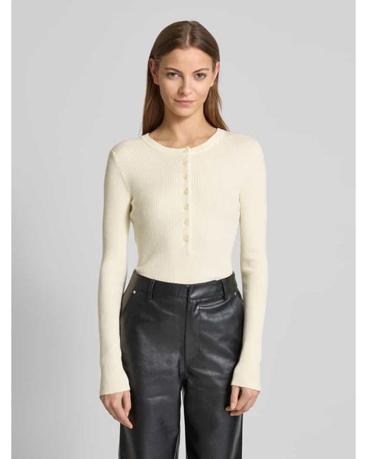 LeGer By Lena Gercke Natural Strickpullover Modell 'Karli' - LeGer Studio Kollektion