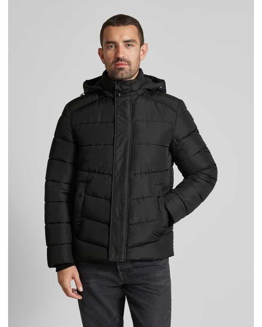 Geox Steppjacke Mit Kapuze in Black für Herren