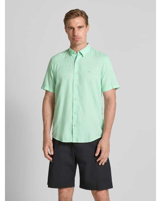Lerros Freizeithemd mit Knopfleiste in Green für Herren