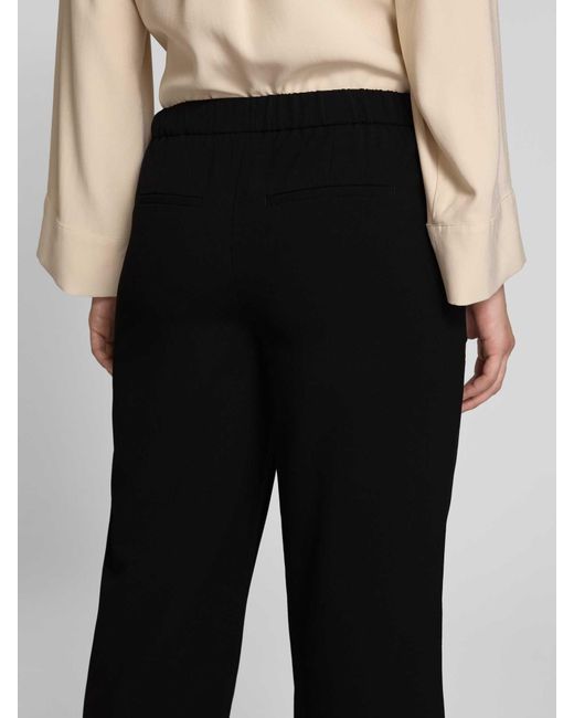 MSCH Copenhagen Broek Met Elastische Band, Model 'Chana in het Black