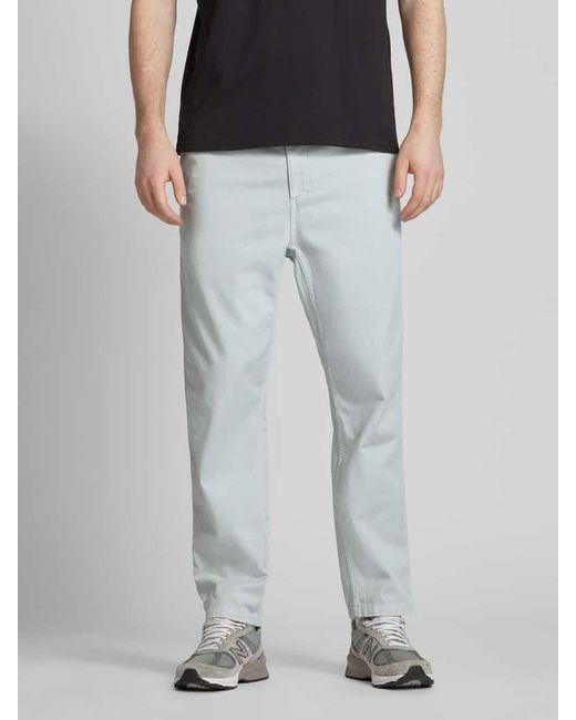 Carhartt Hose mit Eingrifftaschen Modell 'FLINT PANT' in Gray für Herren