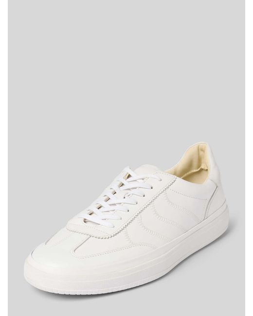 Vagabond Leren Sneakers Met Siernaden in het Natural voor heren