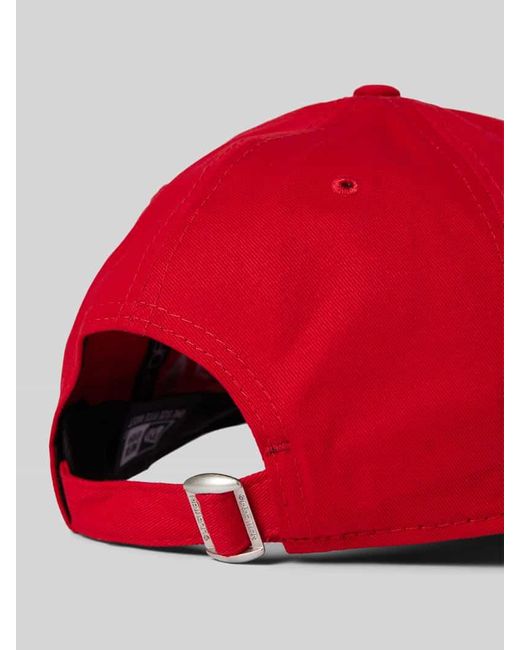 KTZ Basecap mit Label-Stitching in Red für Herren