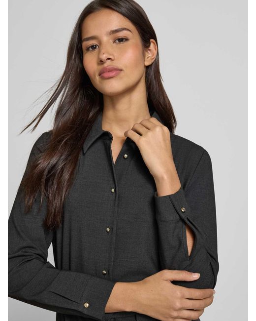 Joop! Midi-Jurk Met Strikceintuur, Model 'Dalina' in het Black