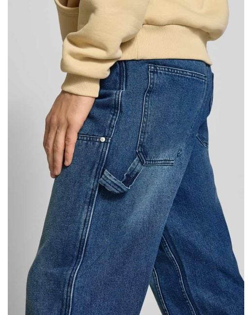 Review Jeans mit 5-Pocket-Design in Blue für Herren