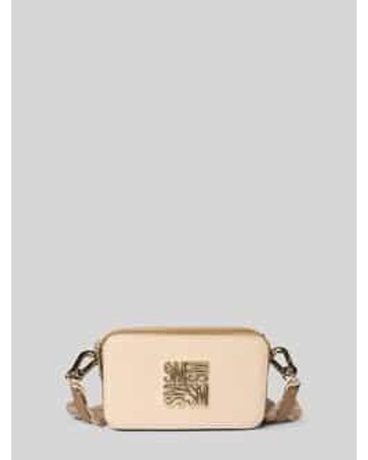 Steve Madden Handtas Met Labelapplicatie in het Natural