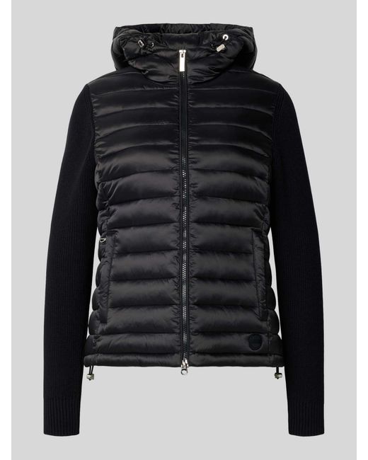 Colmar Gewatteerd Jack Met Capuchon in het Black