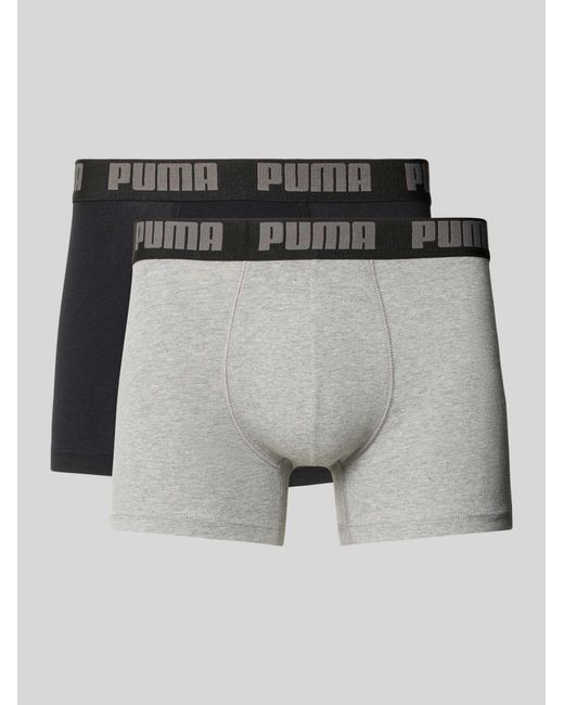 PUMA Boxershorts in het Gray voor heren